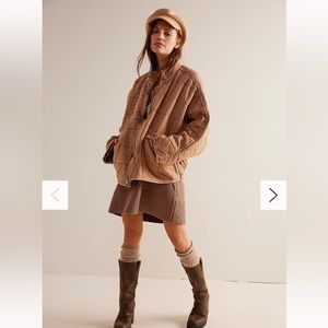 Free People Dolman Quilted Jacket Small
